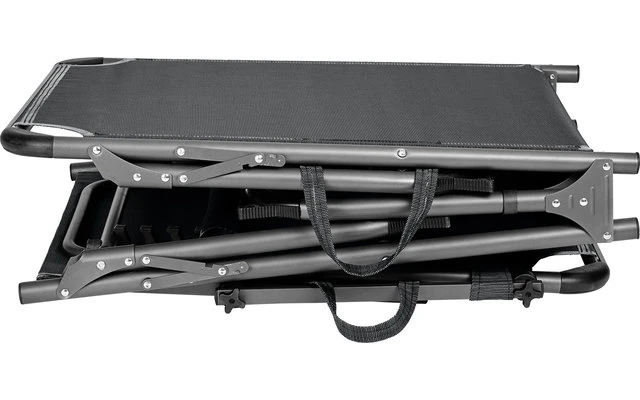 Berger Slimline Dreibein Sonnenliege Hellblau - Image 7