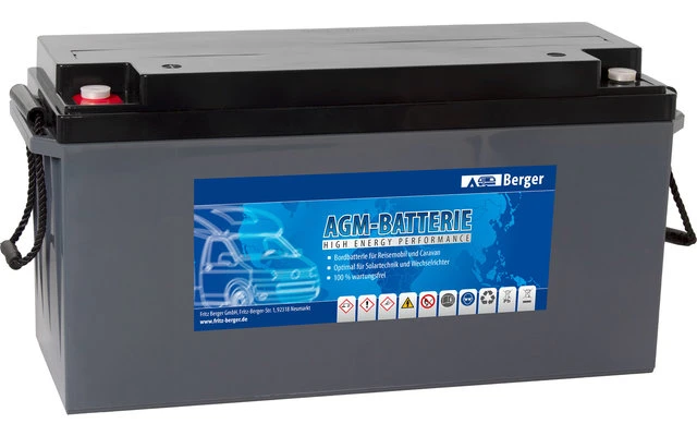 Berger FB110 Deep Cycle AGM Batterie 12 V / 110 Ah - Image 2