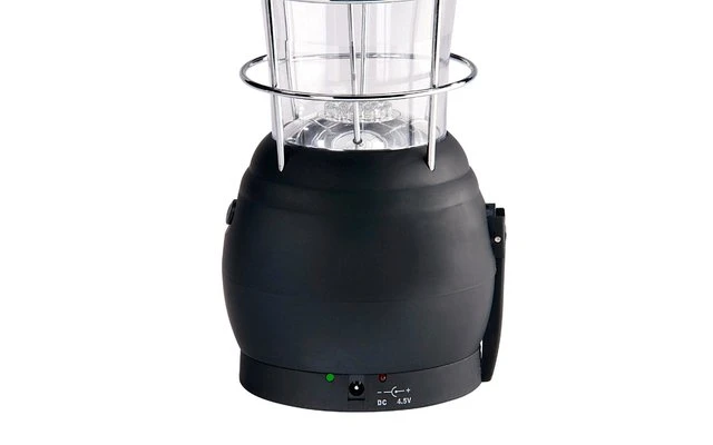 Berger Multifunktions Zeltlampe (Laden Per Ladekabel, Solar Oder Kurbel)