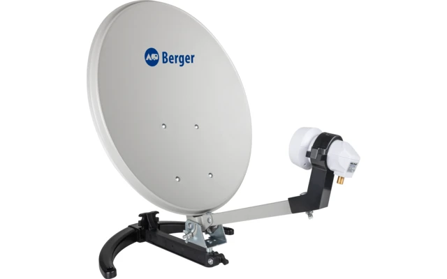 Berger Mobile Sat-Anlage Komplettset Single-LNB Im Campingkoffer - Image 3