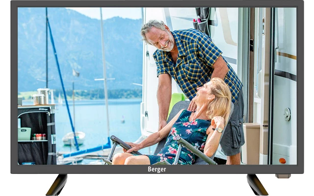 Berger Camping Smart-TV LED Fernseher Mit Bluetooth 22 Zoll - Image 2